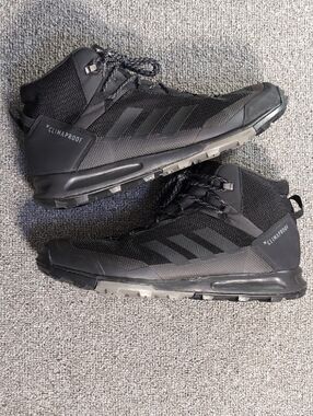 Adidas Terrex Tivid Mid ClimaProof Hiking Mid Waterproof Boot Size 12 in Black
